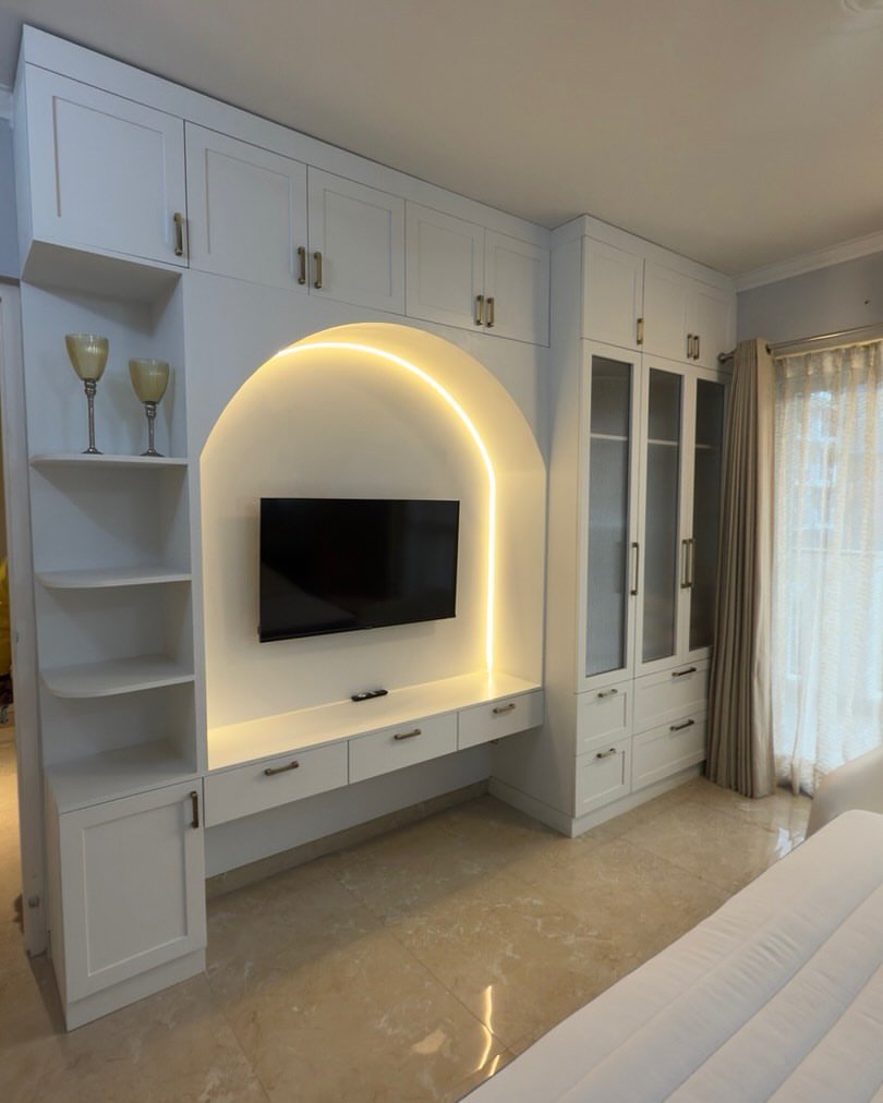 LED cum Wardrobes