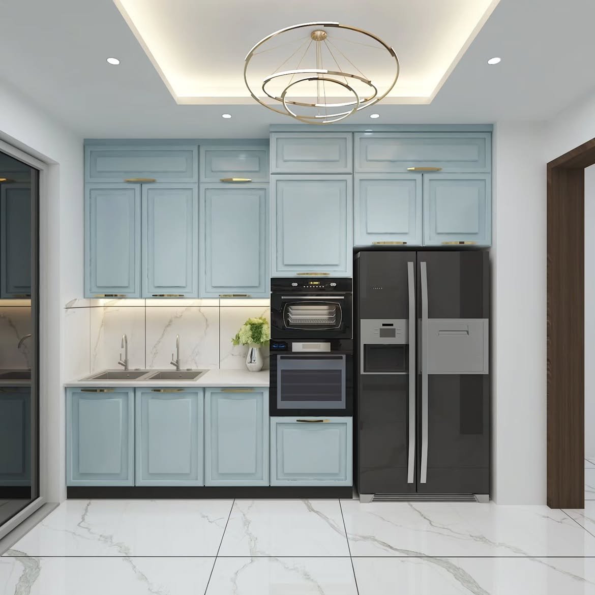 Classical Modular Kitchen