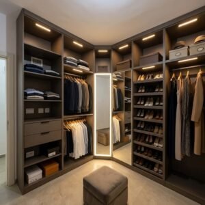 Luxury Walk-In Storage, Beautifully Organized