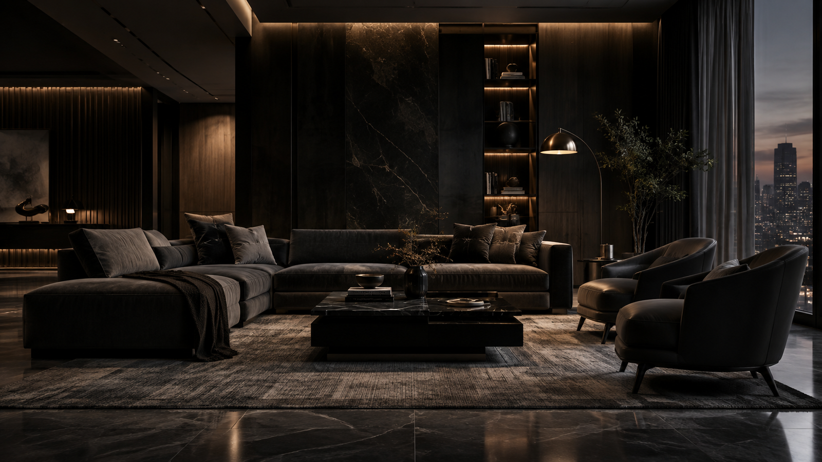 The Grey luxury furniture interior