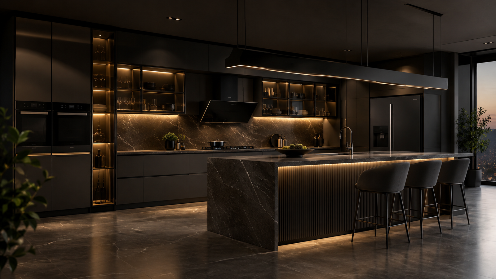 Luxury Modular Kitchen by The Grey