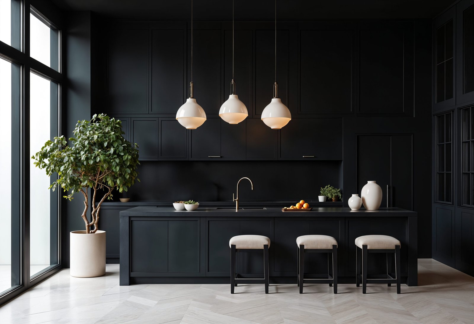 Classical Kitchen by The Grey