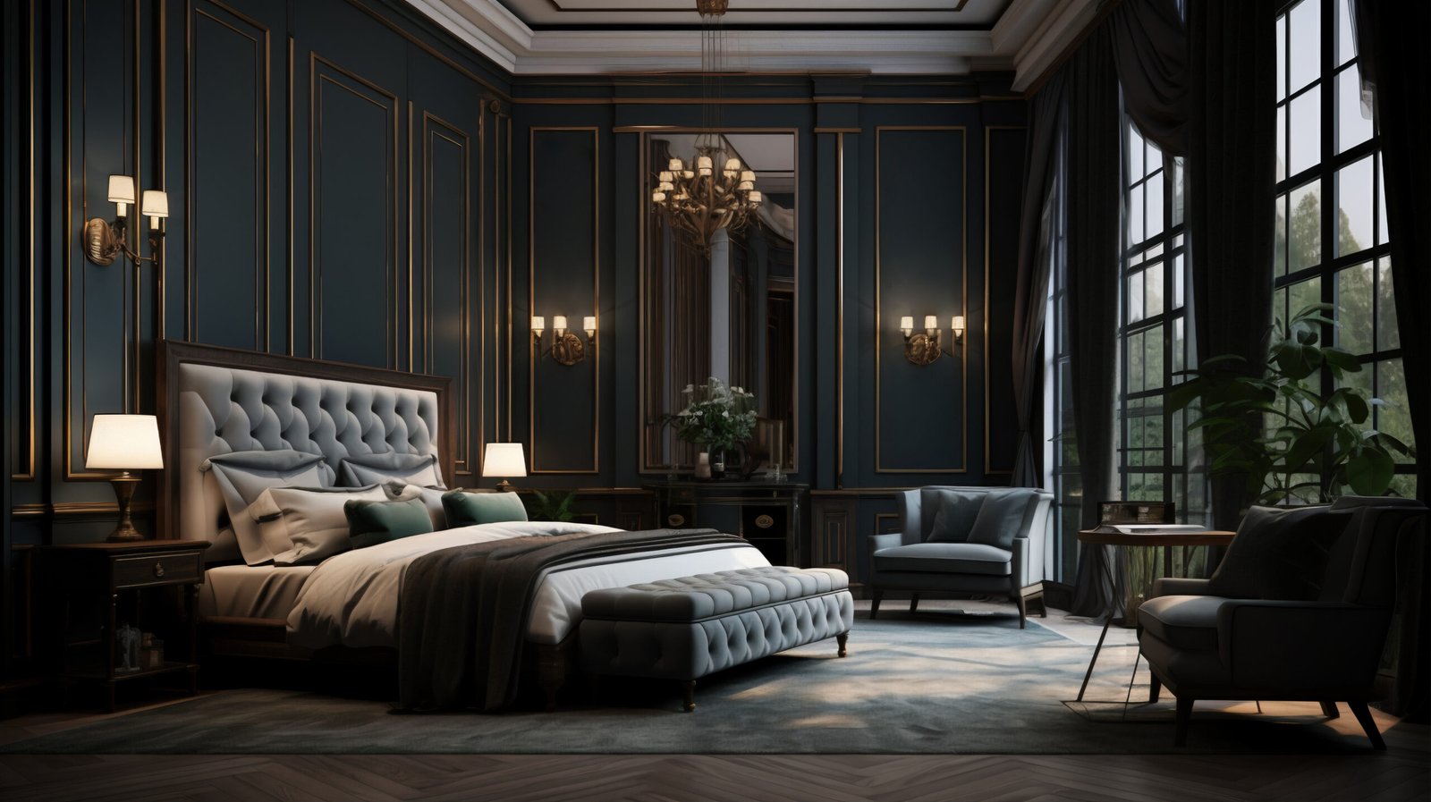 Luxury wall interior design by The Grey