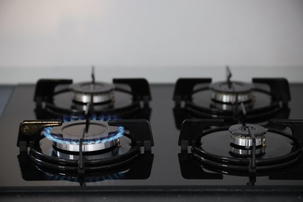 Modern kitchen gas chulha