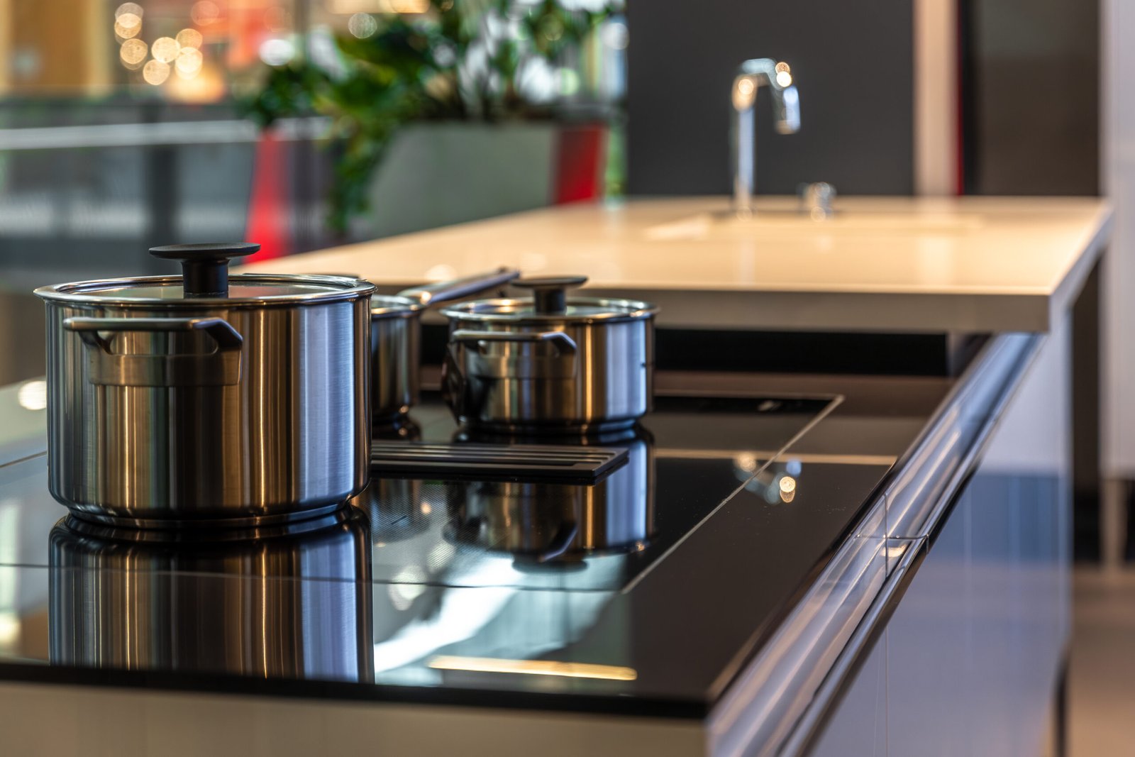 Modern induction cooktop