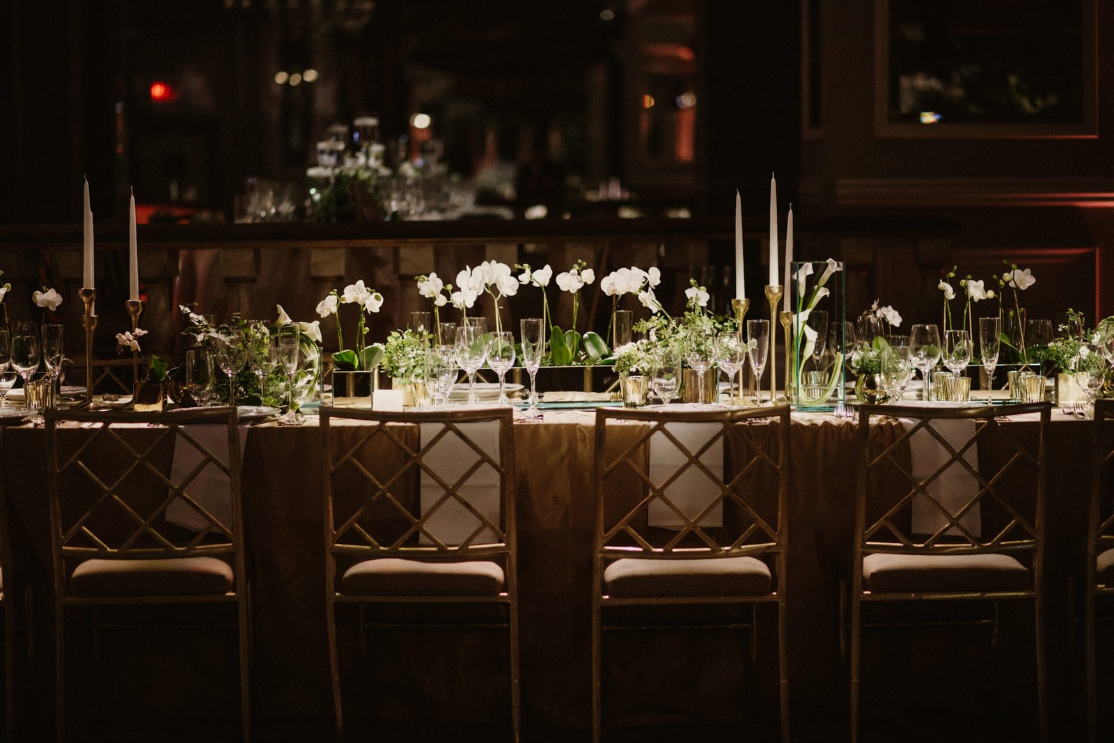 Elegant dining interior